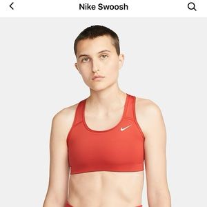 Nike swoosh sports bra